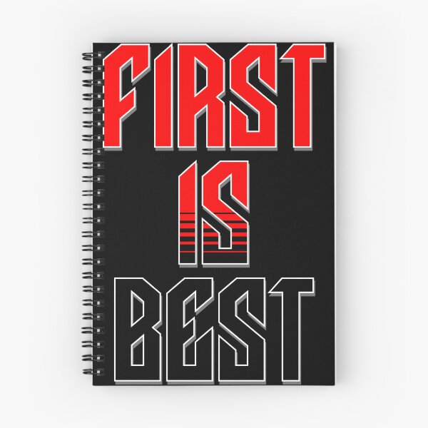 Item preview, First Is Best – Bold Competitive Quote Graphic Design designed and sold by NSB-Design.