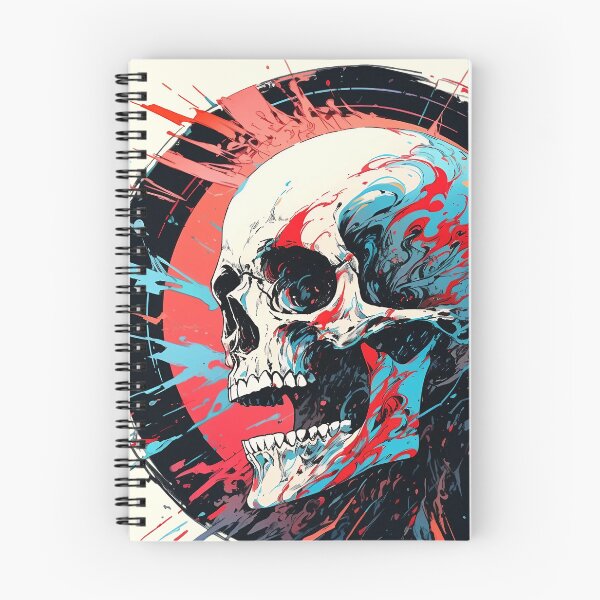 Item preview, Splattered Skull designed and sold by Hirako Nakatsu.