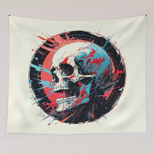 Item preview, Splattered Skull designed and sold by Hirako Nakatsu.