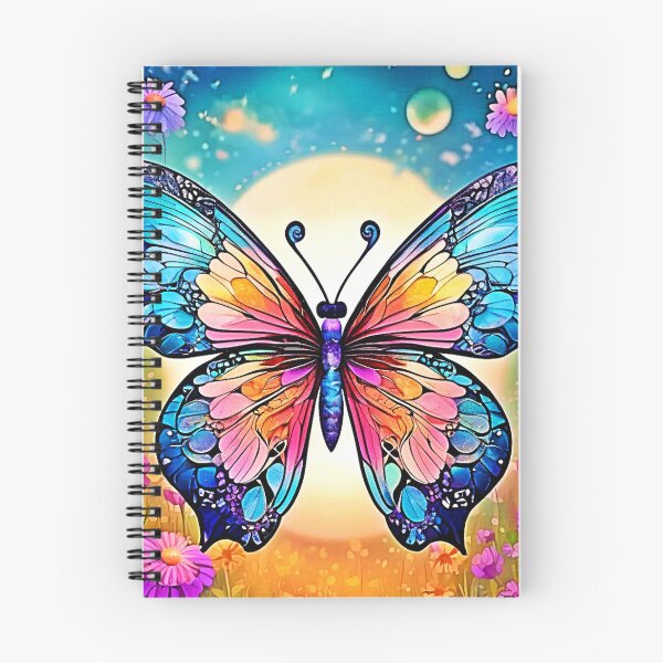 Item preview, Floral Butterfly Art Design designed and sold by Health And Fitness Posts e-Store.