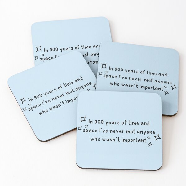 Item preview, 900 years of time and space quote designed and sold by BethansBubble.