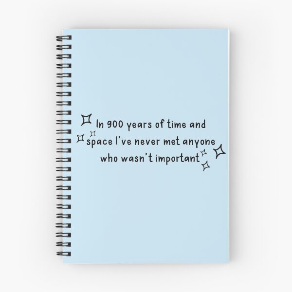 Item preview, 900 years of time and space quote designed and sold by BethansBubble.