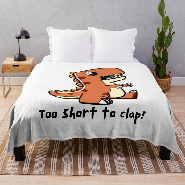 Item preview, Too Short to clap T-Rex designed and sold by Panda Creative Studio.