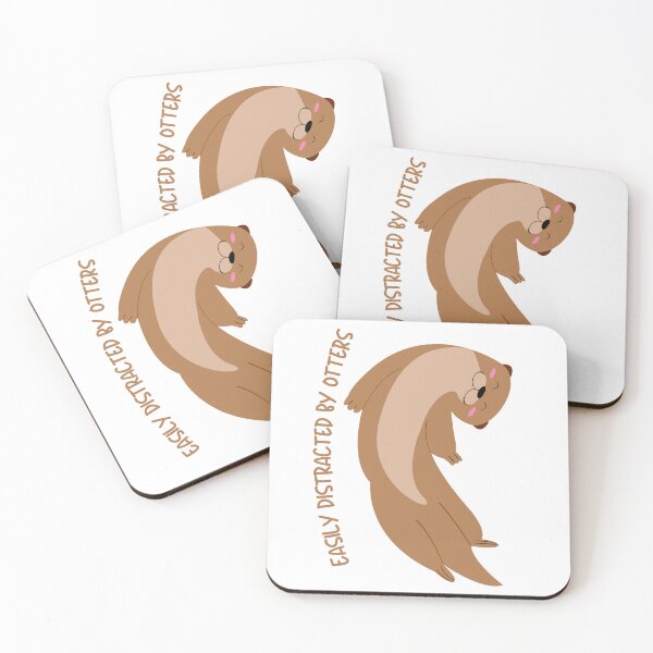 Item preview, Easily Distracted By Otters designed and sold by Alberto Dominguez.