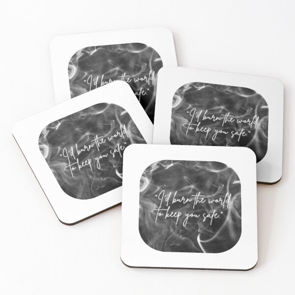 Item preview, Xaden Riorson Burn the World Quote designed and sold by VickyKing.
