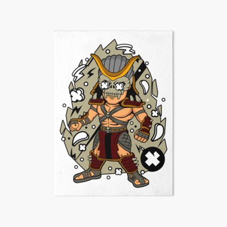 Artikel-Vorschau von Shao Khan, der Kriegsherr-Eroberer, Chibi-Art-Stil, designt und verkauft von mafiatees-intl.