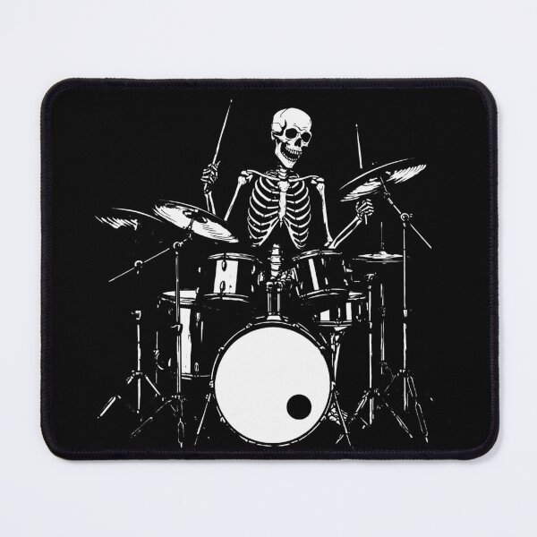 Item preview, Skeleton playing drums | Rock Drumming Skeleton designed and sold by Darkifun.