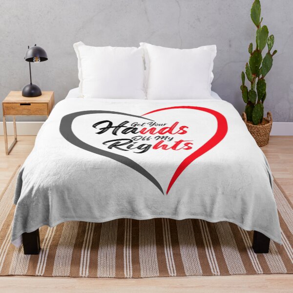 Item preview, Get Your Hands Off My Rights T-Shirt – Bold & Unique Font Design designed and sold by VibeVault12.