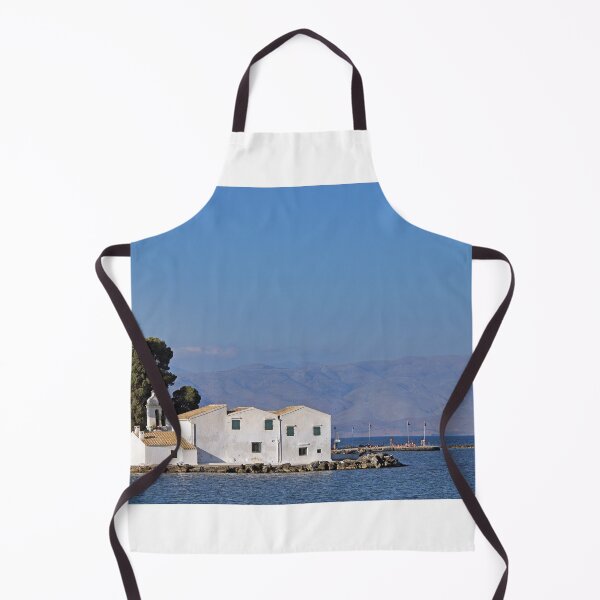 Item preview, Vlacherna Monastery seascape, Kerkyra,Corfu island, Greece,summertime designed and sold by goceris.
