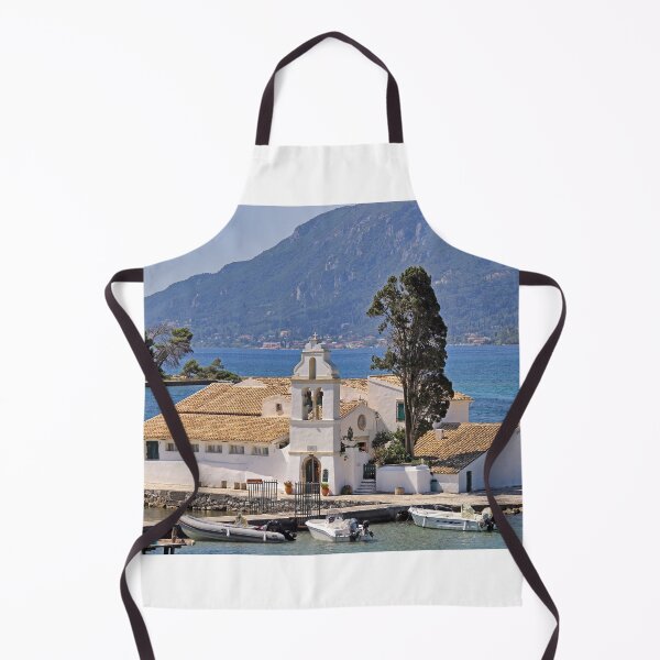 Item preview, Vlacherna Monastery on Corfu island, Kerkyra, Greece designed and sold by goceris.