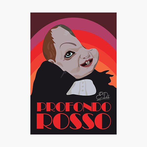 Item preview, Profondo Rosso designed and sold by EmmaDarkOfficial.