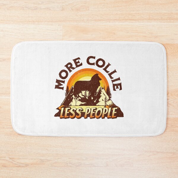 Item preview, Rough Collie Less People Vintage Hiking Camping Gift designed and sold by Guarddogdrive.