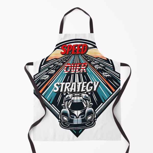 Item preview, Speed Over Strategy – Bold Racing Car Graphic Design designed and sold by NSB-Design.