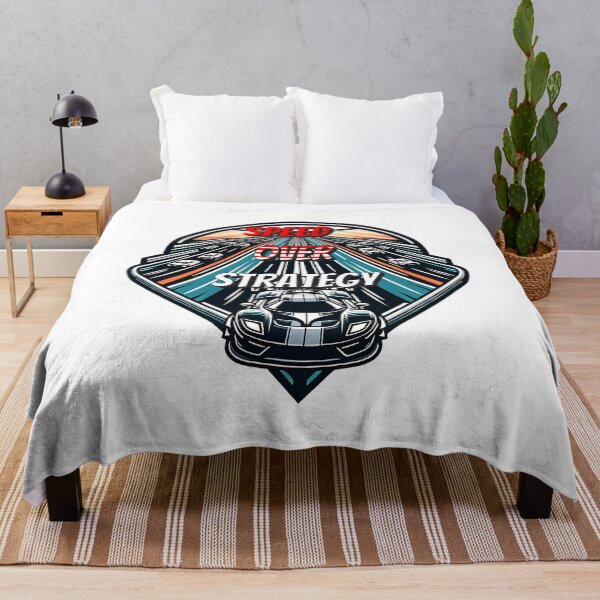 Item preview, Speed Over Strategy – Bold Racing Car Graphic Design designed and sold by NSB-Design.