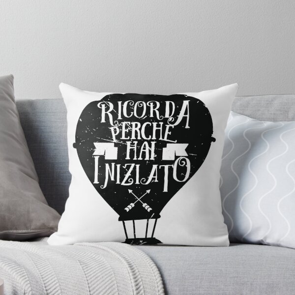 Item preview, "Remember why you started!" In Italian designed and sold by BlueRockDesigns.