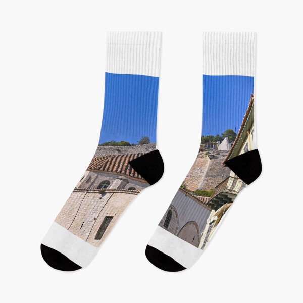 Item preview, Stone clock tower,Acronafplia castle in Nafplio city, Greece designed and sold by goceris.