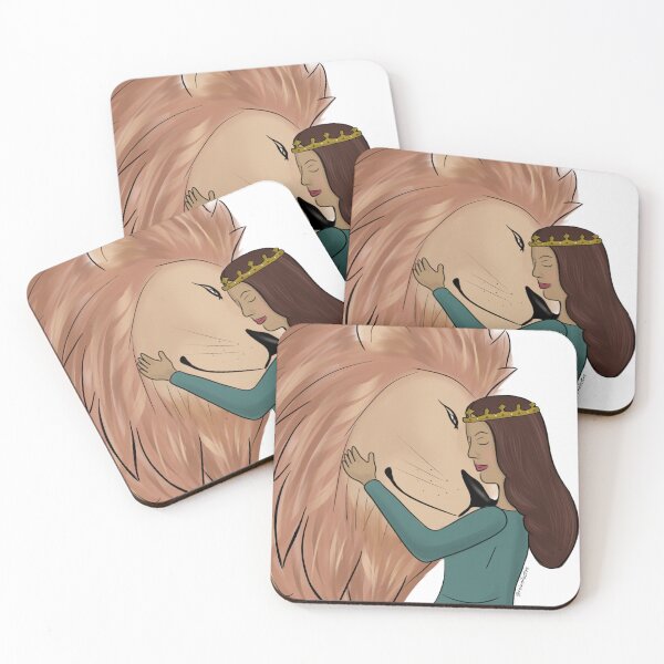 Item preview, menina and lion (no background) designed and sold by reinoilustre.