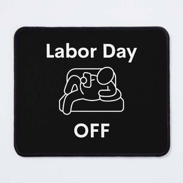 Item preview, Labor Day OFF - white designed and sold by VasInd.