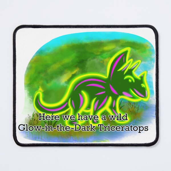 Item preview, Triceratops - brilla en la oscuridad designed and sold by Misplay Mastermind.