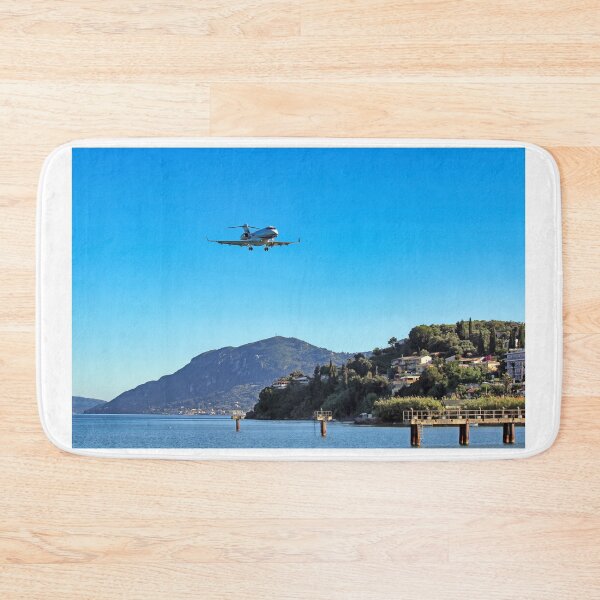 Item preview, Passenger airplane landing at Kerkyra Airport, Corfu International Airport,Greece designed and sold by goceris.