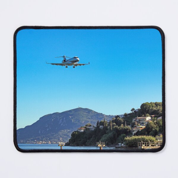 Item preview, Passenger airplane landing at Kerkyra Airport, Corfu International Airport,Greece designed and sold by goceris.