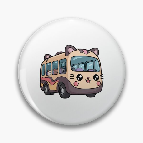 Item preview, Cute Kawaii Cat Bus designed and sold by SignumShop.