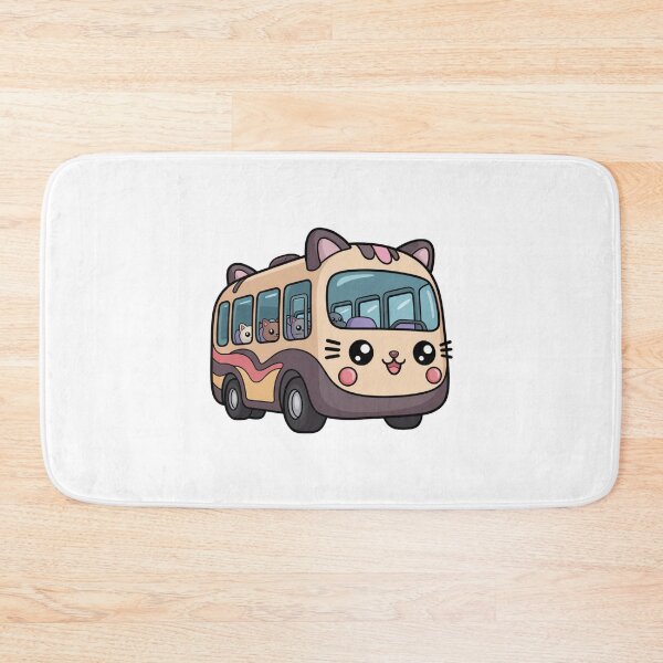 Item preview, Cute Kawaii Cat Bus designed and sold by SignumShop.