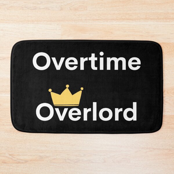 Item preview, Overtime Overlord - white designed and sold by VasInd.