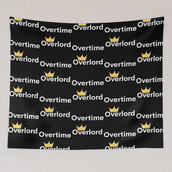 Item preview, Overtime Overlord - white designed and sold by VasInd.