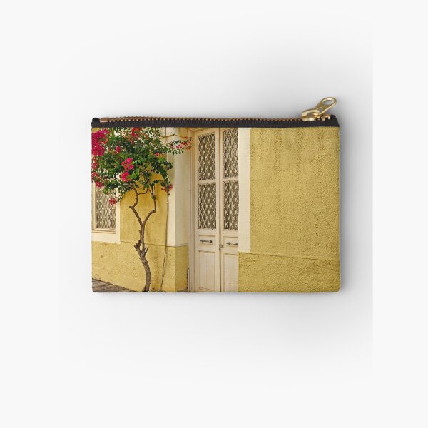 Item preview, Old house yellow wall and Bougainvillea flowers,Nafplio,Greece designed and sold by goceris.