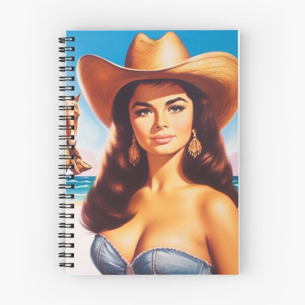 Item preview, Retro Cowgirl designed and sold by PulpVintage.