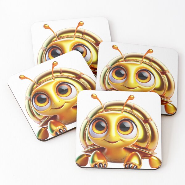 Item preview, Adorable Golden Tortoise Beetle designed and sold by Sillytoe.