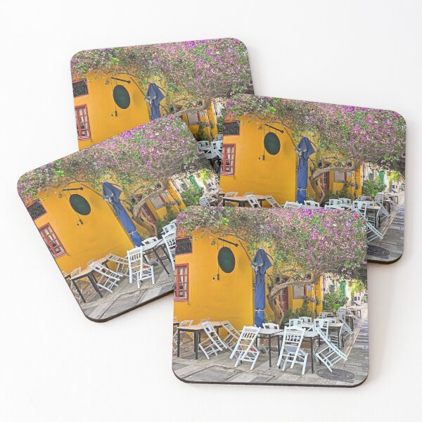 Item preview, Old house in the narrow streets of Nafplion town with Bougainvillea flowers,Greece designed and sold by goceris.