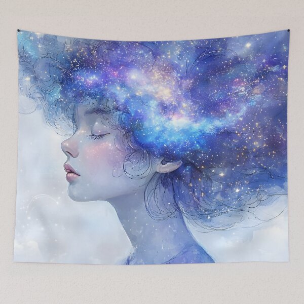 Item preview, Galaxy Within – Autism as a Cosmic Mind designed and sold by AI-Only Creations.
