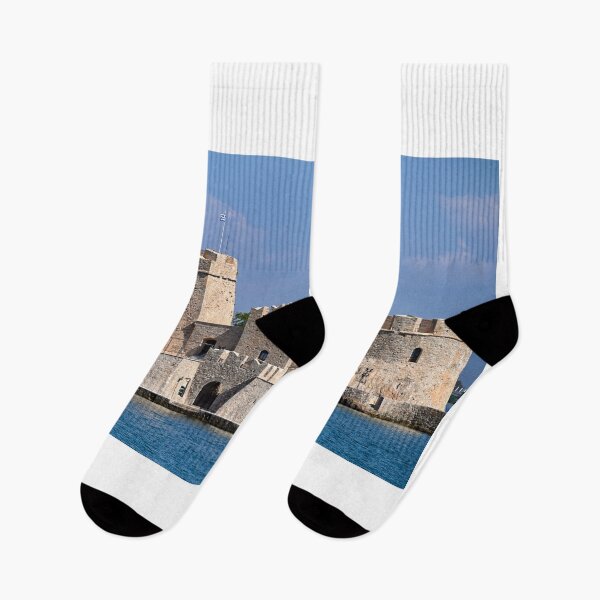 Item preview, Bourtzi venetian water fortress in Nafplio, Peloponnese, Greece,summer season designed and sold by goceris.