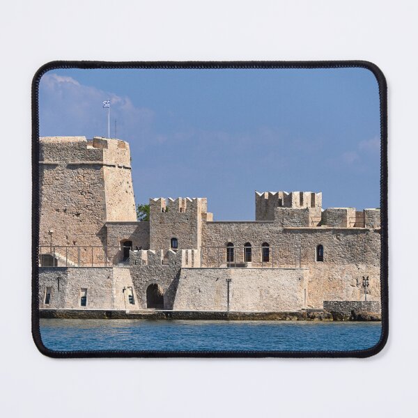 Item preview, Bourtzi venetian water fortress in Nafplio, Peloponnese, Greece,summer season designed and sold by goceris.