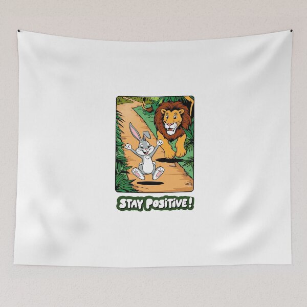 Item preview, stay positive designed and sold by SoryC.