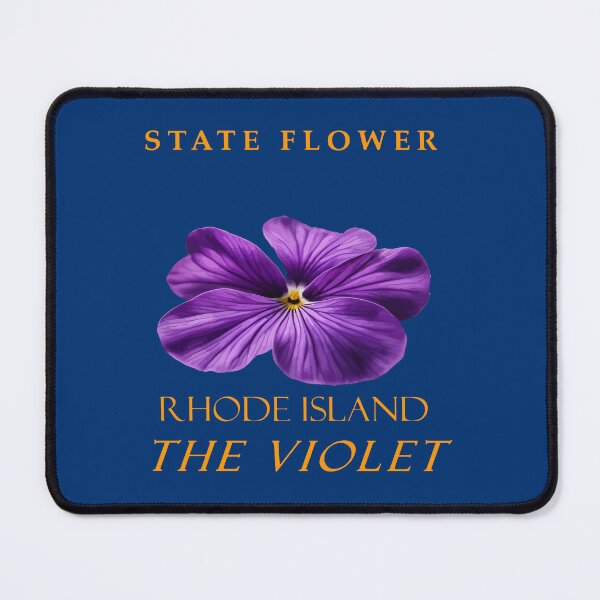 Item preview, Rhode Island Territory Flower The Violet designed and sold by taiche.