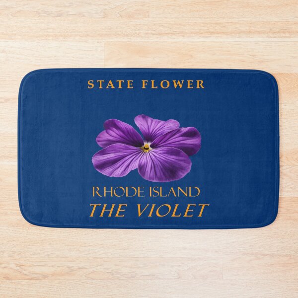Item preview, Rhode Island Territory Flower The Violet designed and sold by taiche.
