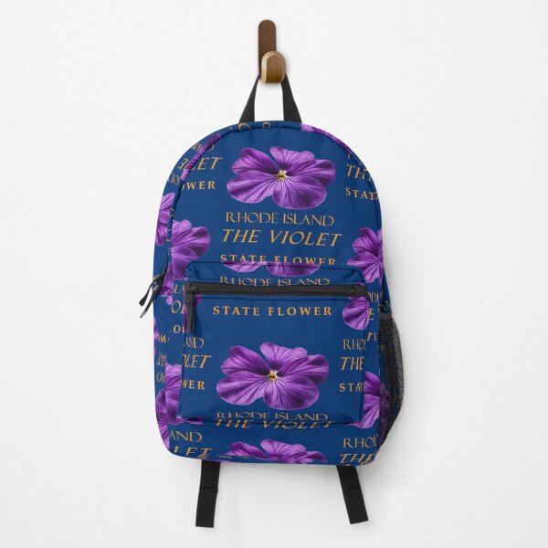 Vista previa del artículo con la obra «Territorio de Rhode Island Flor La Violeta», diseñado y vendido por taiche.