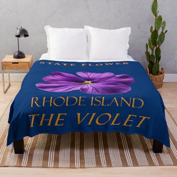 Item preview, Rhode Island Territory Flower The Violet designed and sold by taiche.