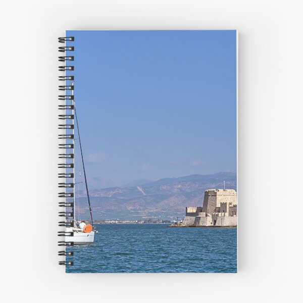 Item preview, Bourtzi venetian water fortress in Nafplio, Peloponnese, Greece,seascape designed and sold by goceris.