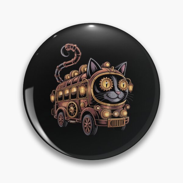 Item preview, Steampunk Mechanical Cat Bus designed and sold by SignumShop.