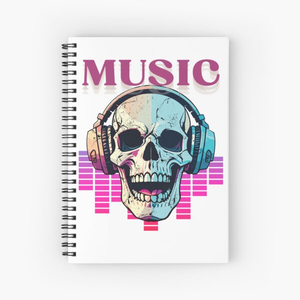 Item preview, Music Skull designed and sold by tradeuminati.