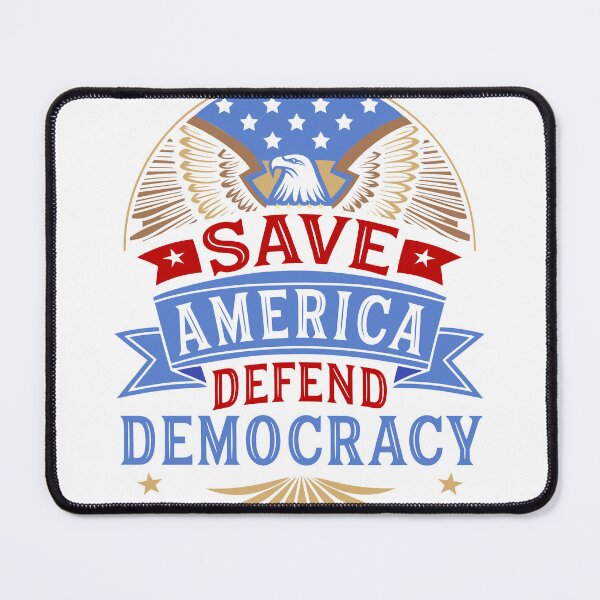 Item preview, Save America Defend Democracy Demonstration designed and sold by AntiqueImages.