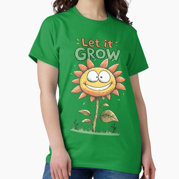 Item preview, Funny sunflower-positive vibe designed and sold by Goofy-Goods.