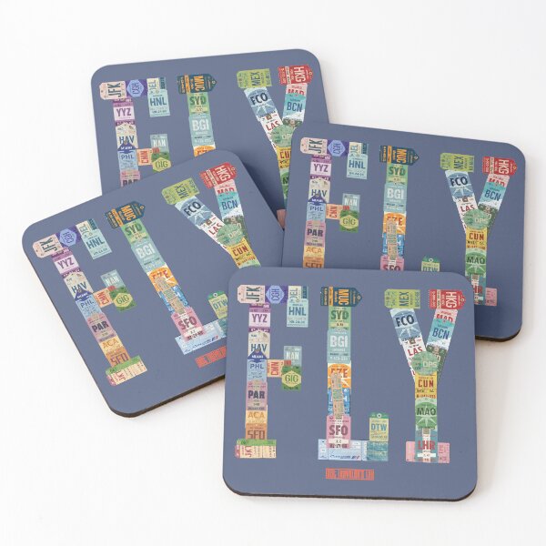 Item preview, Fly vintage tags designed and sold by LostTravelersLab.