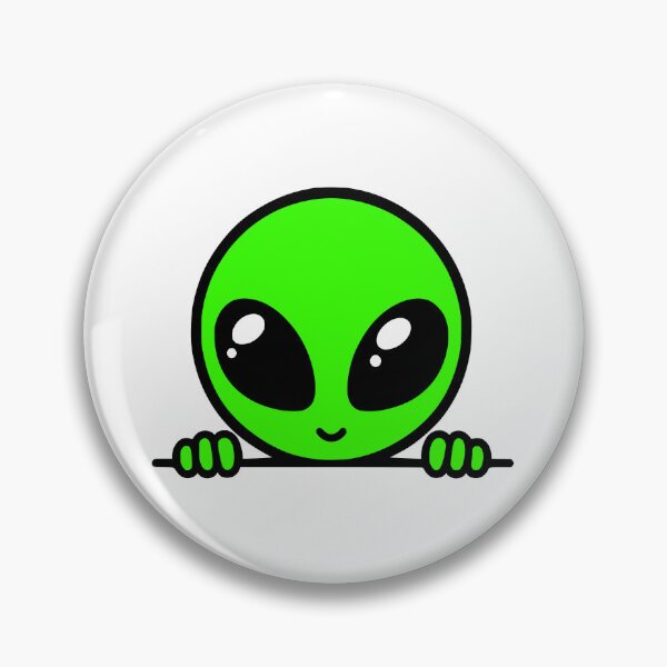Item preview, Peaking Cute Alien designed and sold by roswellboutique.