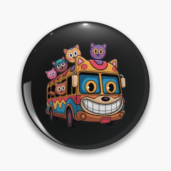 Item preview, Retro Cartoon Cat Bus designed and sold by SignumShop.
