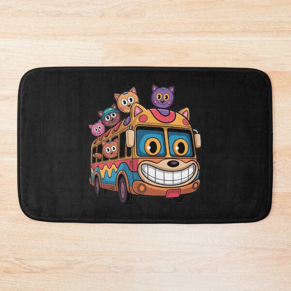 Item preview, Retro Cartoon Cat Bus designed and sold by SignumShop.